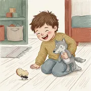 Theo Finds Something Tiny